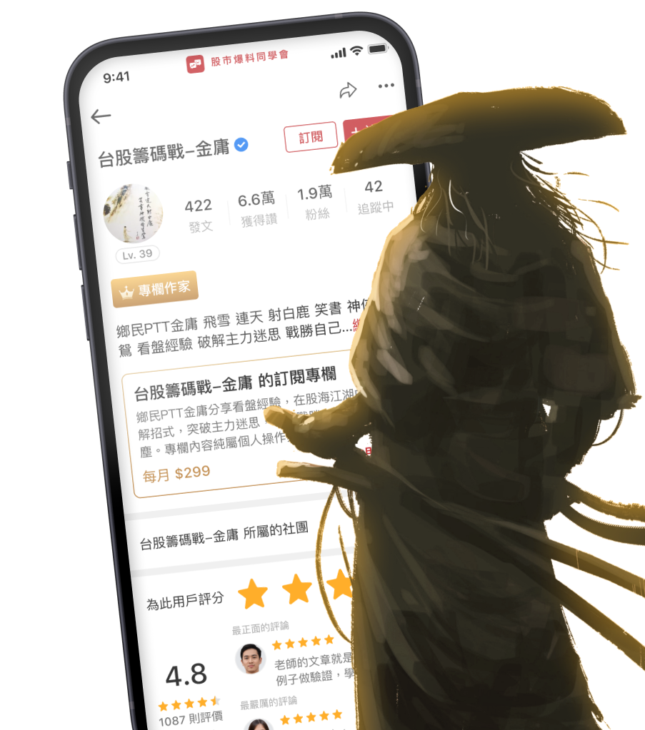 台股籌碼戰-金庸｜投資專欄